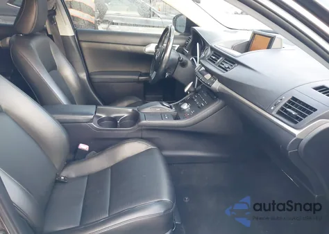 2012 Lexus Ct 200H Premium z USA, uszkodzony, nr VIN JTHKD5BH4C2116970